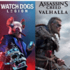 ASSASSINS CREED VALHALLA + WATC DOGS LEGION PS5 1 Assassins creed valhalla Watc Dogs legion PS5