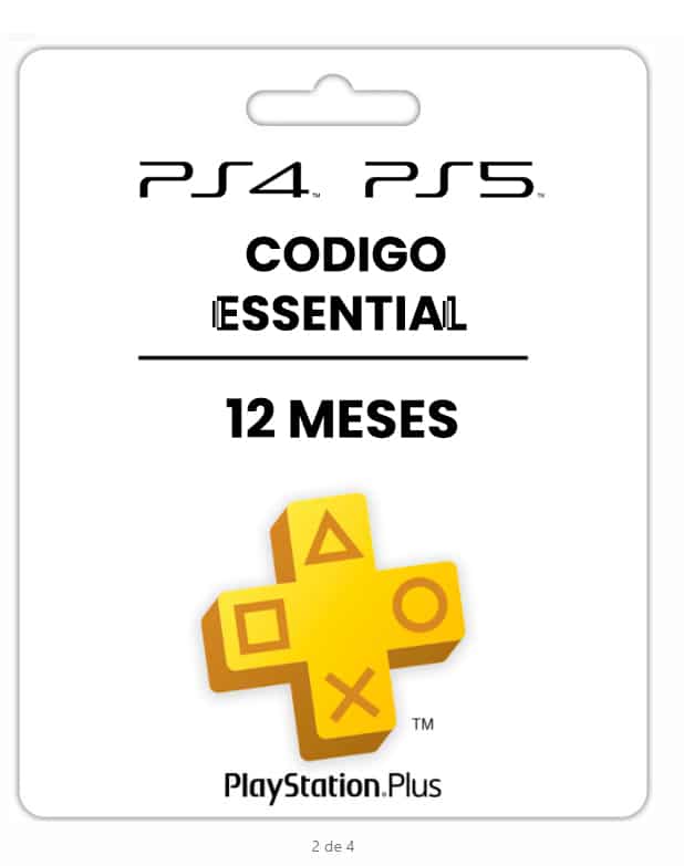 PSN PLUS 12 MESES ESSENCIAL CODIGO PARA CANJEAR ( USA ) PSN PLUS 12 MESES ESSENCIAL CODIGO PARA CANJEAR ( USA )