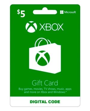 XBOX GIFT CARD 5$ USA