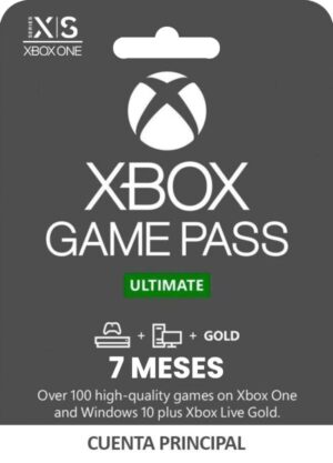 XBOX GAME PASS ULTIMATE SUSCRIPCIÓN DE 7MESES CUENTA PRINCIPAL