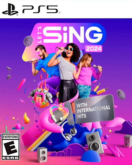 Lets Sing 2024 with International Hits PS5 Lets Sing 2024 with International Hits PS5