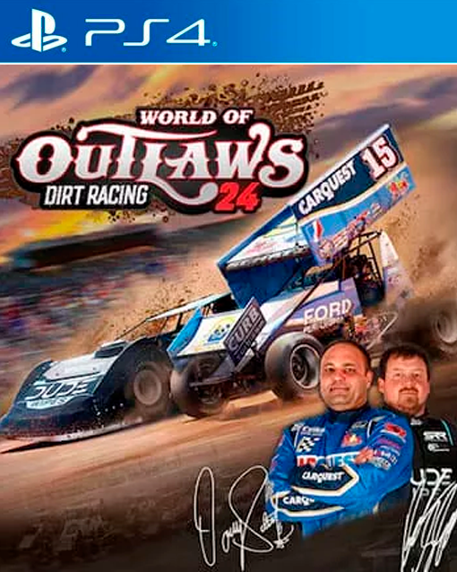 World of Outlaws Dirt Racing 24 PS4 World of Outlaws Dirt Racing 24 PS4