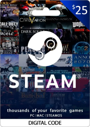 STEAM 25 USD