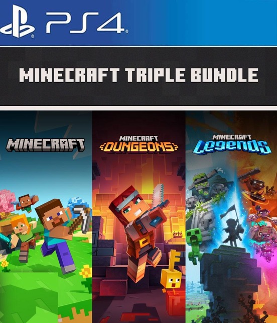 Minecraft Triple Bundle PS4