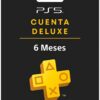 PSN PLUS DELUXE 6 MESES CUENTA PRINCIPAL PS5