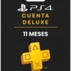 PSN PLUS DELUXE 11 MESES CUENTA PRINCIPAL PS4