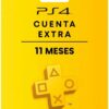PSN PLUS EXTRA 11 MESES CUENTA PRINCIPAL PS4