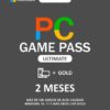 PC GAME PASS ULTIMATE SUSCRIPCION DE 2 MESES CUENTA